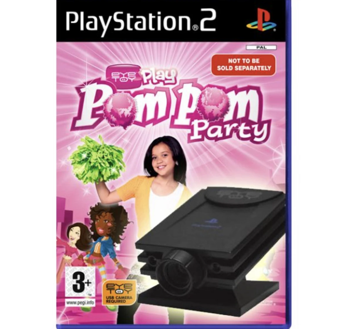 Видеоигра EyeToy: Play Pom Party + Камера | Электроника