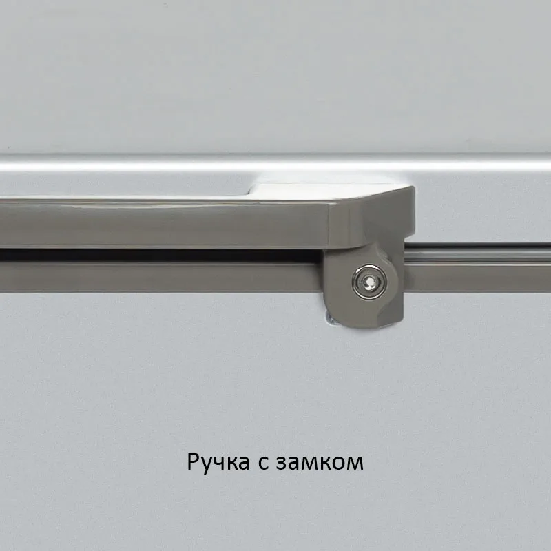 Морозильный ларь HIBERG PF 42L2GS общий обьем 420 л 2 корзины СТЕКЛЯННЫЕ СДВИЖНЫЕ ДВЕРЦЫ