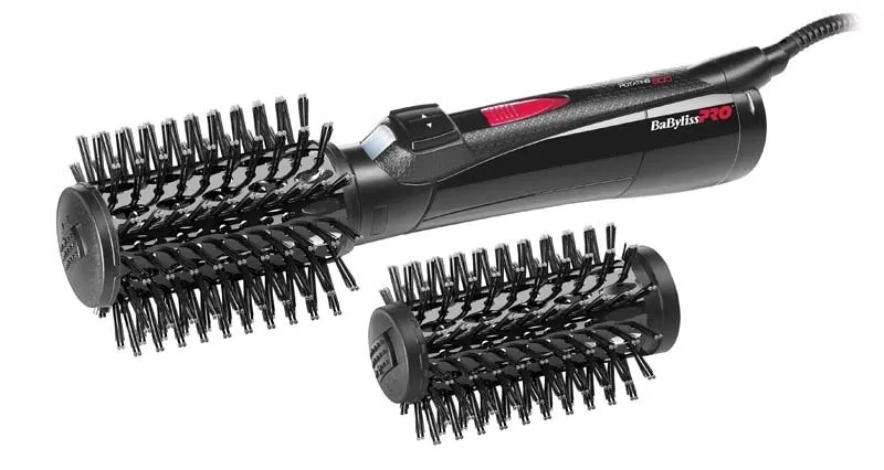 Фен щетка BaByliss Pro Rotating 800 Вт 2 насадки (40 и 50 мм) черная|Фены для волос| |