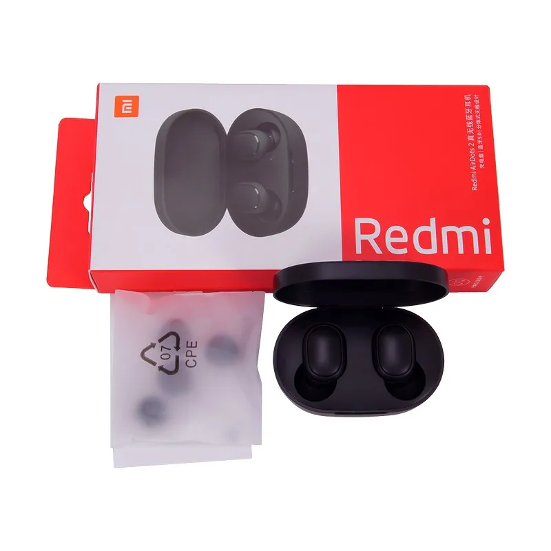 Беспроводные Bluetooth наушники Xiaomi Redmi Airdots 2 (аналог)