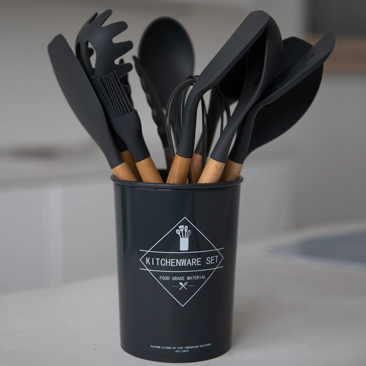 NMB Набор Посуды Премиальный Кухонных Принадлежностей Силиконовые | Дом и сад