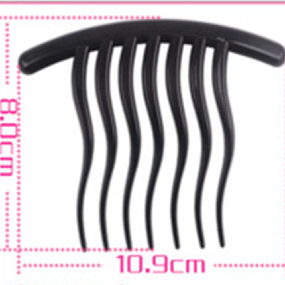 Модный женский аксессуар для прически сделай сам 1 шт. пластиковый гребень пучка