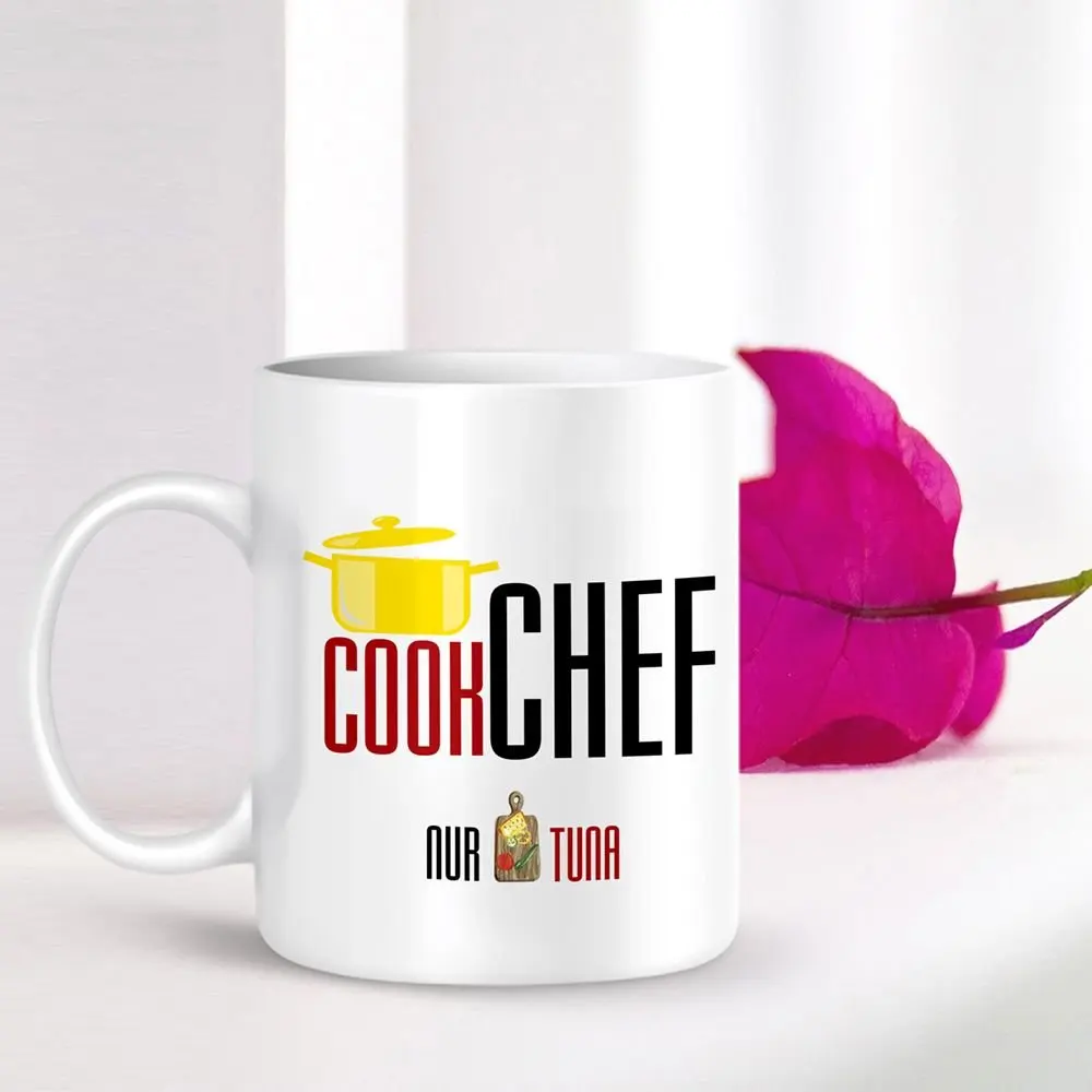 

Personalized Professional Cook White Mug Cup-002 Reliable Quality Compatible Cost Effective Gift Special Design Coolest Profession