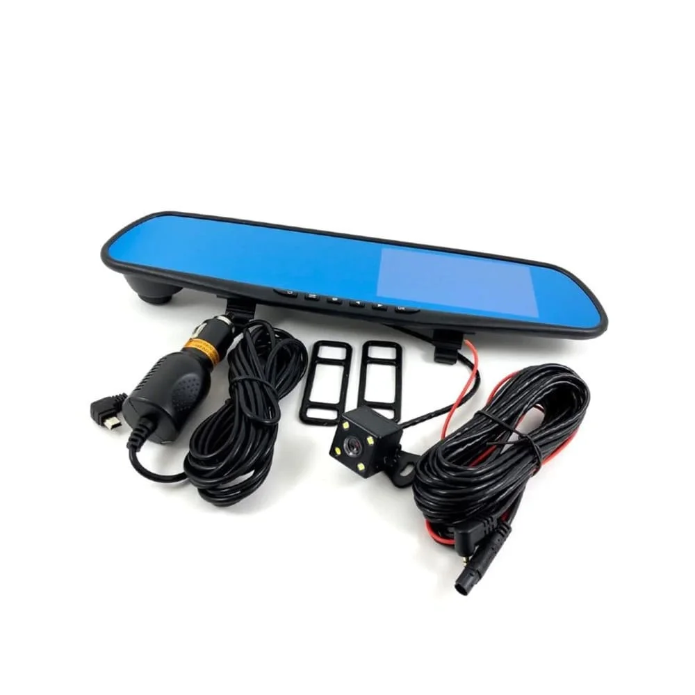 Автомобильный видеорегистратор зеркало Vehicle Blackbox DVR с сенсорным экраном HD 1080