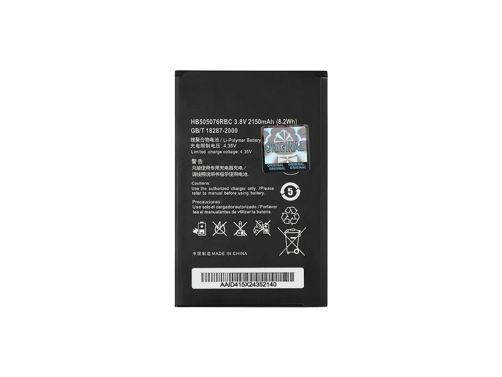 Аккумулятор EURO для Huawei HB505076RBC G610/ G700/ Y600/ A199/ C8815/ Y3 II|Аккумуляторы мобильных