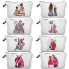 Смелые мамы с малышом принцесса косметический чехол Женская модная Косметичка женская косметичка для девочек держатель помады