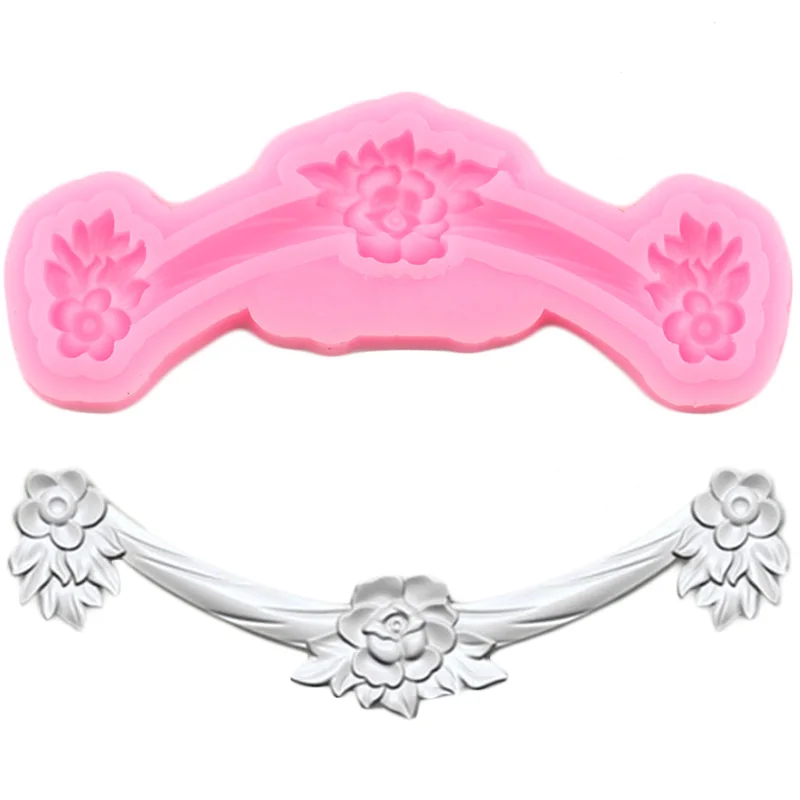 

Цветочные силиконовые формы для выпечки, цветочный кекс, Топпер инструменты для украшения тортов из мастики, конфеты, смола, глина, шоколад ...