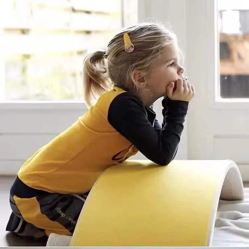 Детская деревянная балансировочная доска Детские изогнутые игрушки для йоги