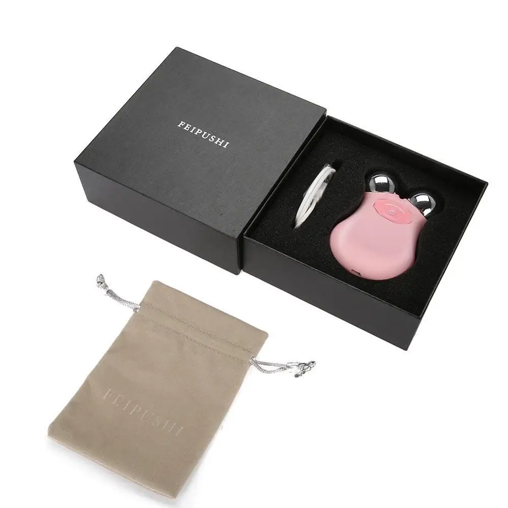 

Face EMS Massage Roller Mini Beauty Toning High Lifting Facial Device Micro Current Uplifting Electro Therapy Skin Care