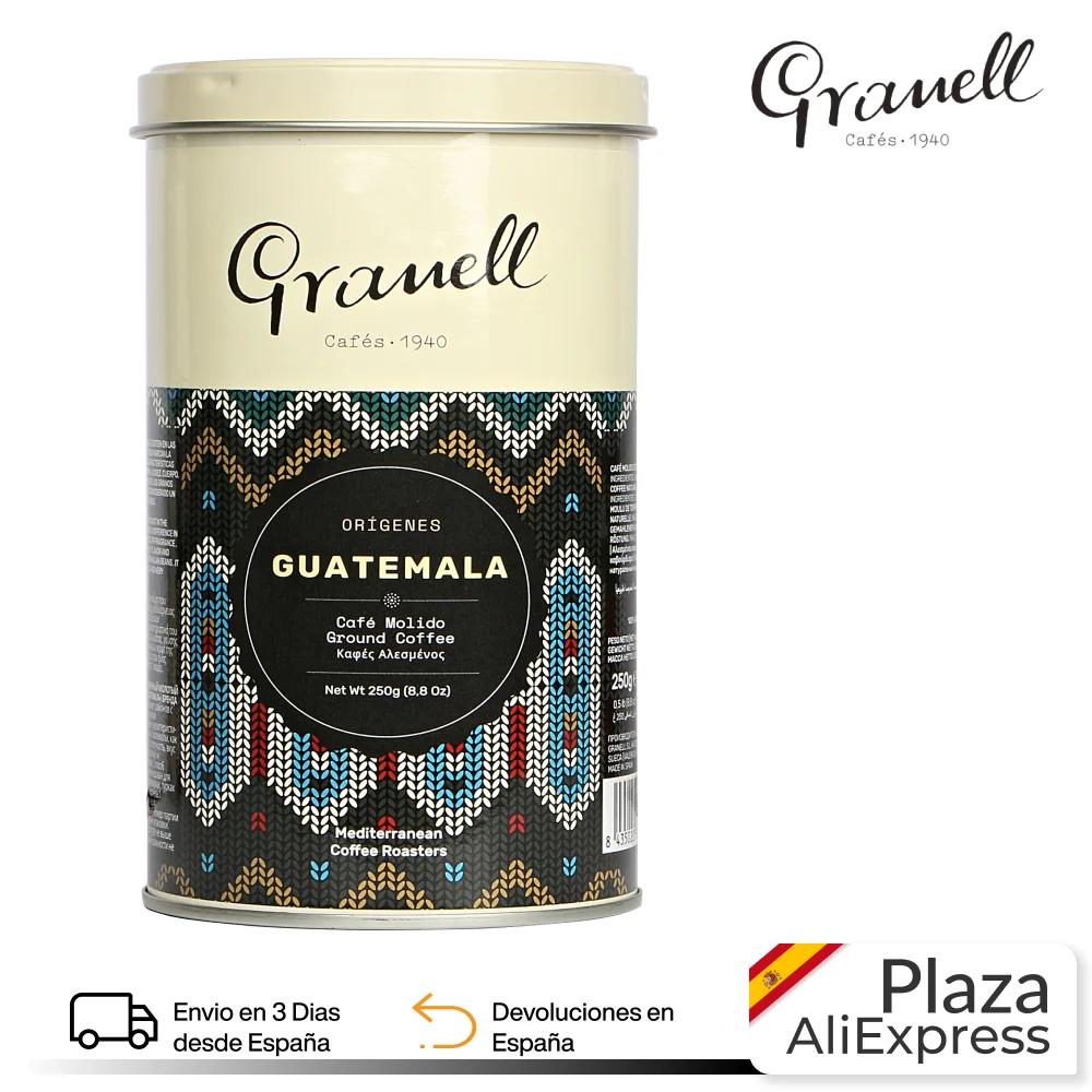 Granell-Origen-Guatemala | Ground coffee 100% Arabica coffee-soft and pleasant coffee-200 grams Продукты