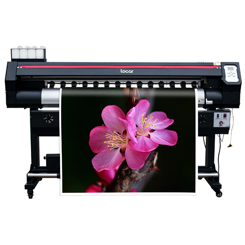 Cheap Locor Easyjet Vinyl Graphics Printer 1.8M Dx7 Xp600 Eco Solvent Machine Outdoor Dx5 Printing Plotter | Компьютеры и офис