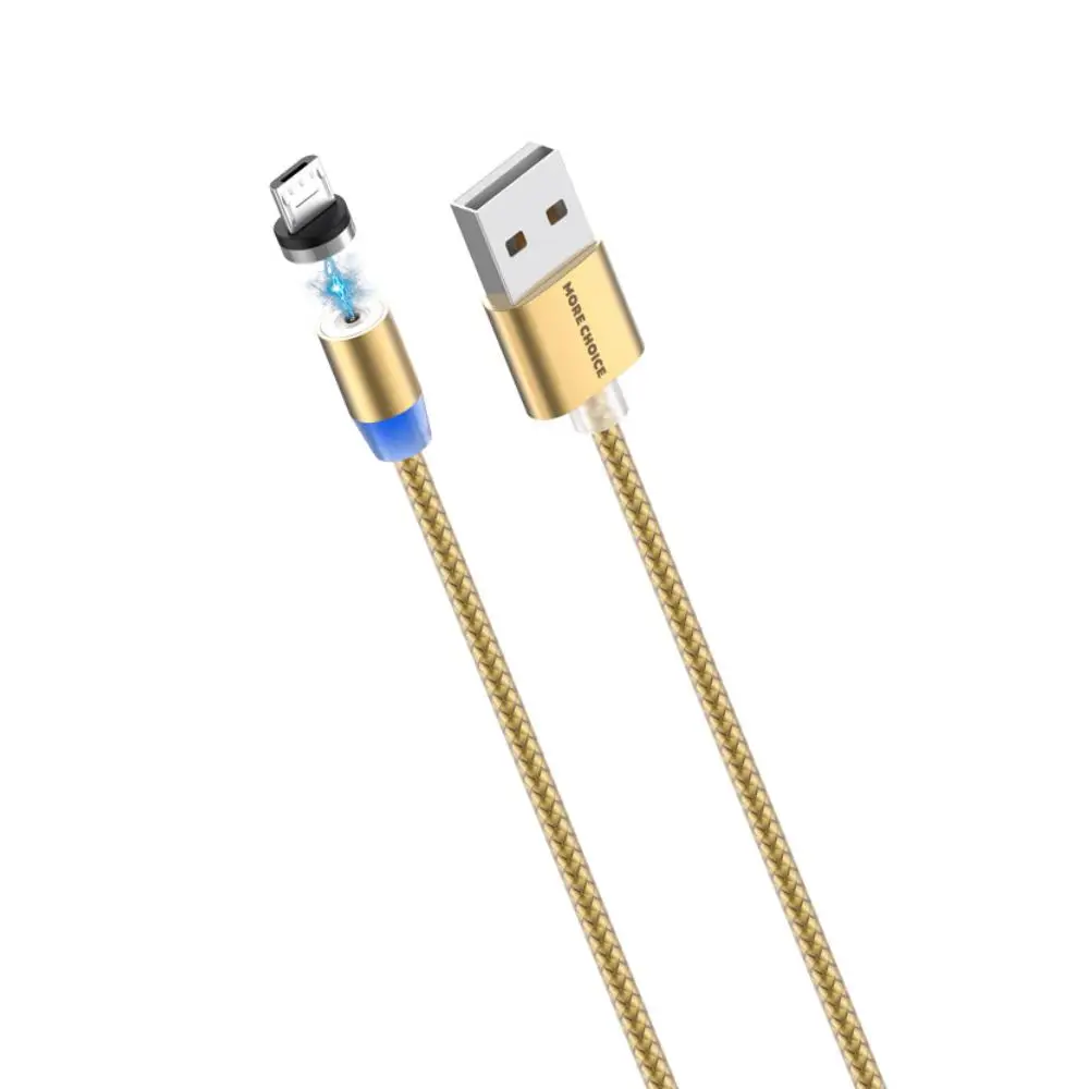 Дата-кабель More choice K61Sm 1м Smart USB 3.0A для micro Magnetic | Мобильные телефоны и аксессуары