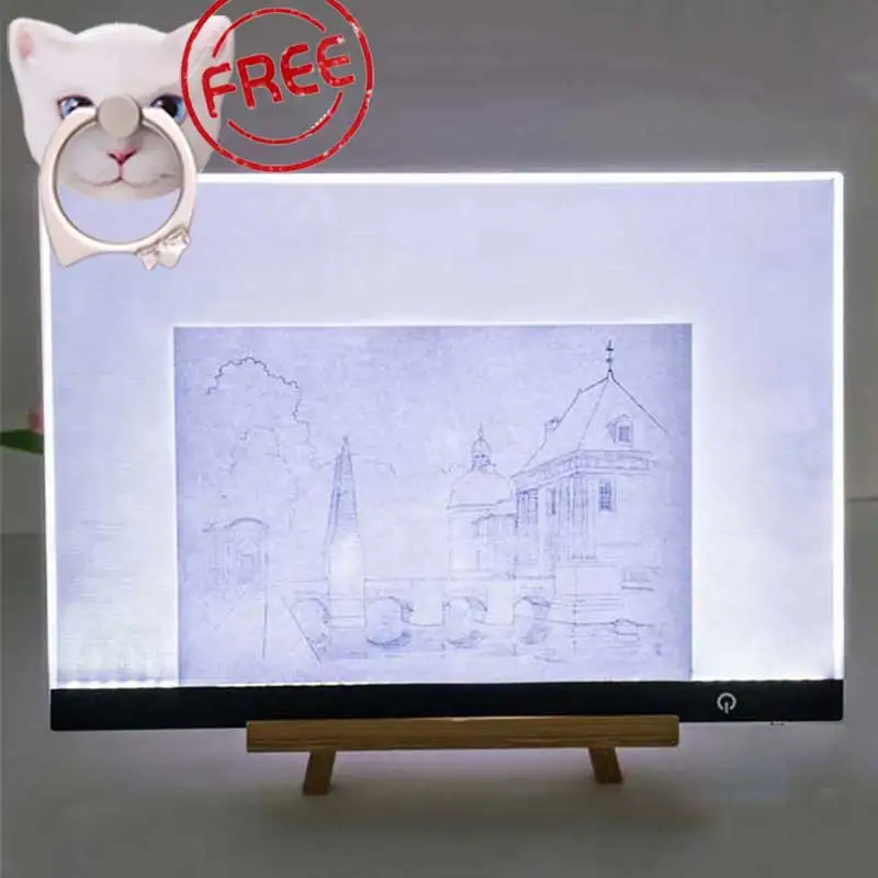 Отслеживание Светильник коврик с блоком питания постоянного тока адаптер