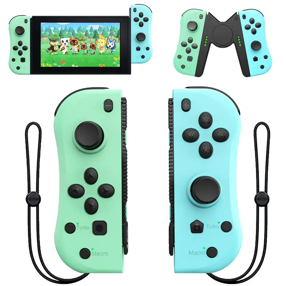 

Game Switch Wireless Controller Left Right Bluetooth Gamepad For Nintend Switch NS Joy Game con Handle Grip For Switch Joy game