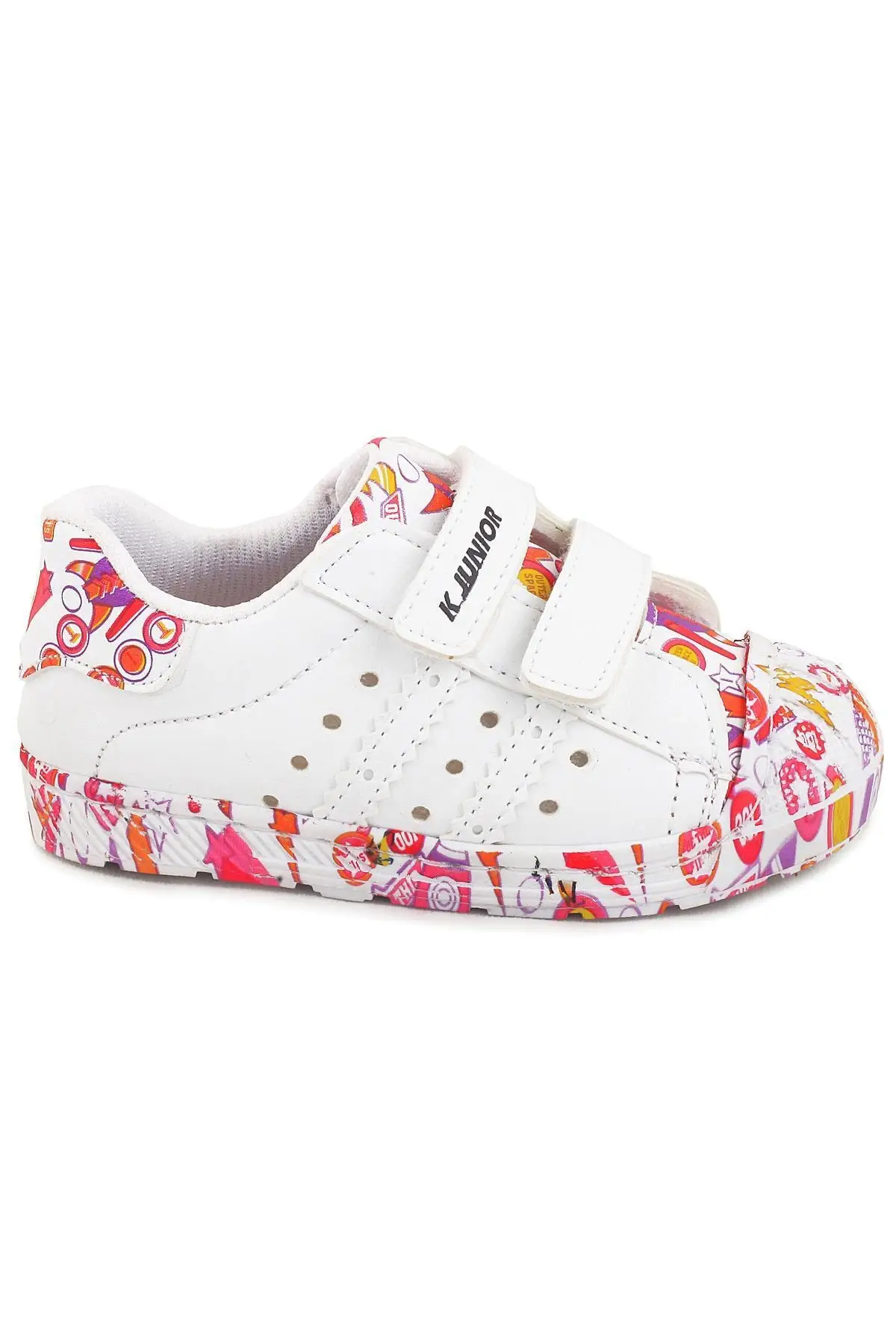 

Flaneur Baby Girl White Orthopedic Genuine Leather Sports Shoes 2021 Premium Quality