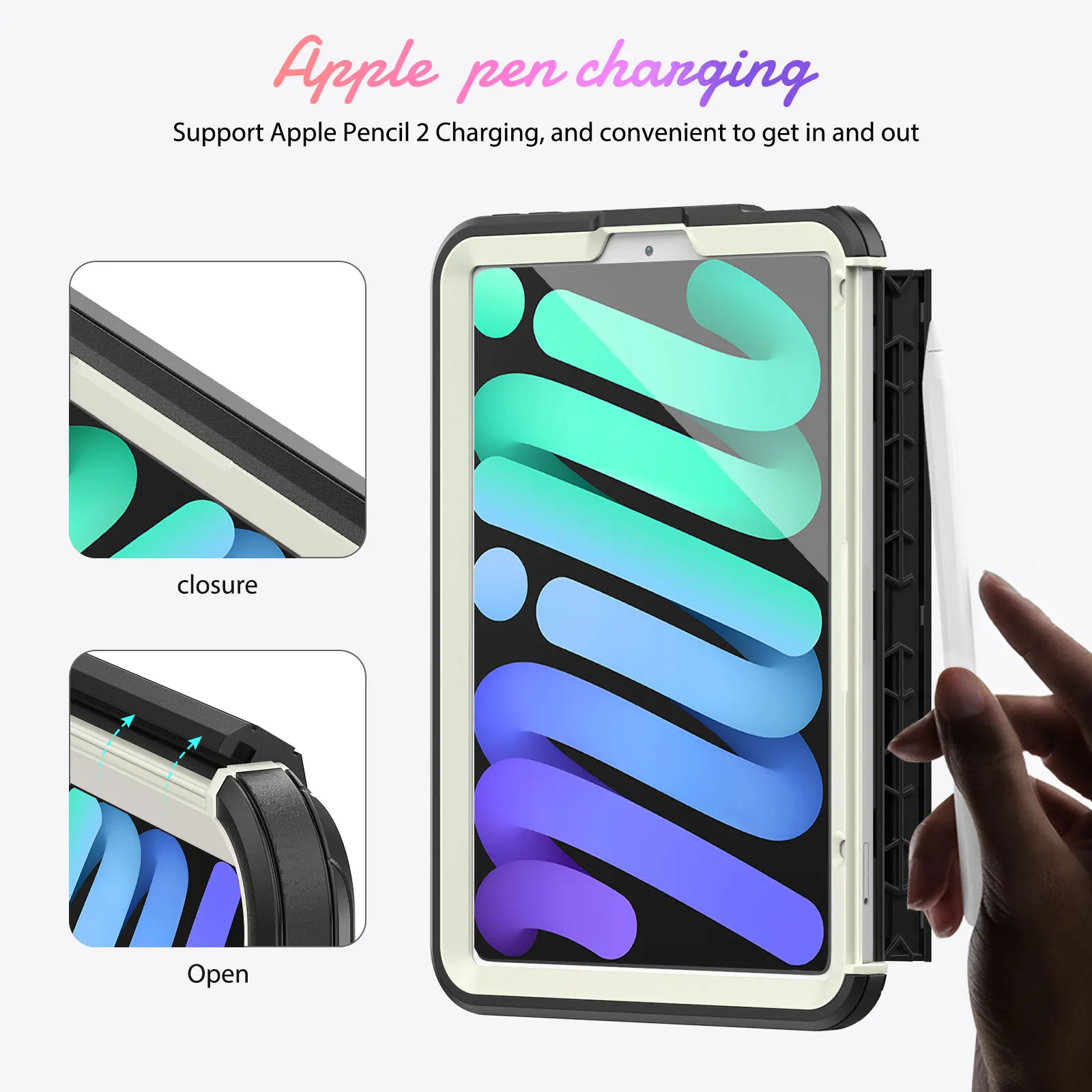 Чехол для iPad Mini 6 5 4 противоударный чехол планшета поколения чехол-подставка Air 10 2