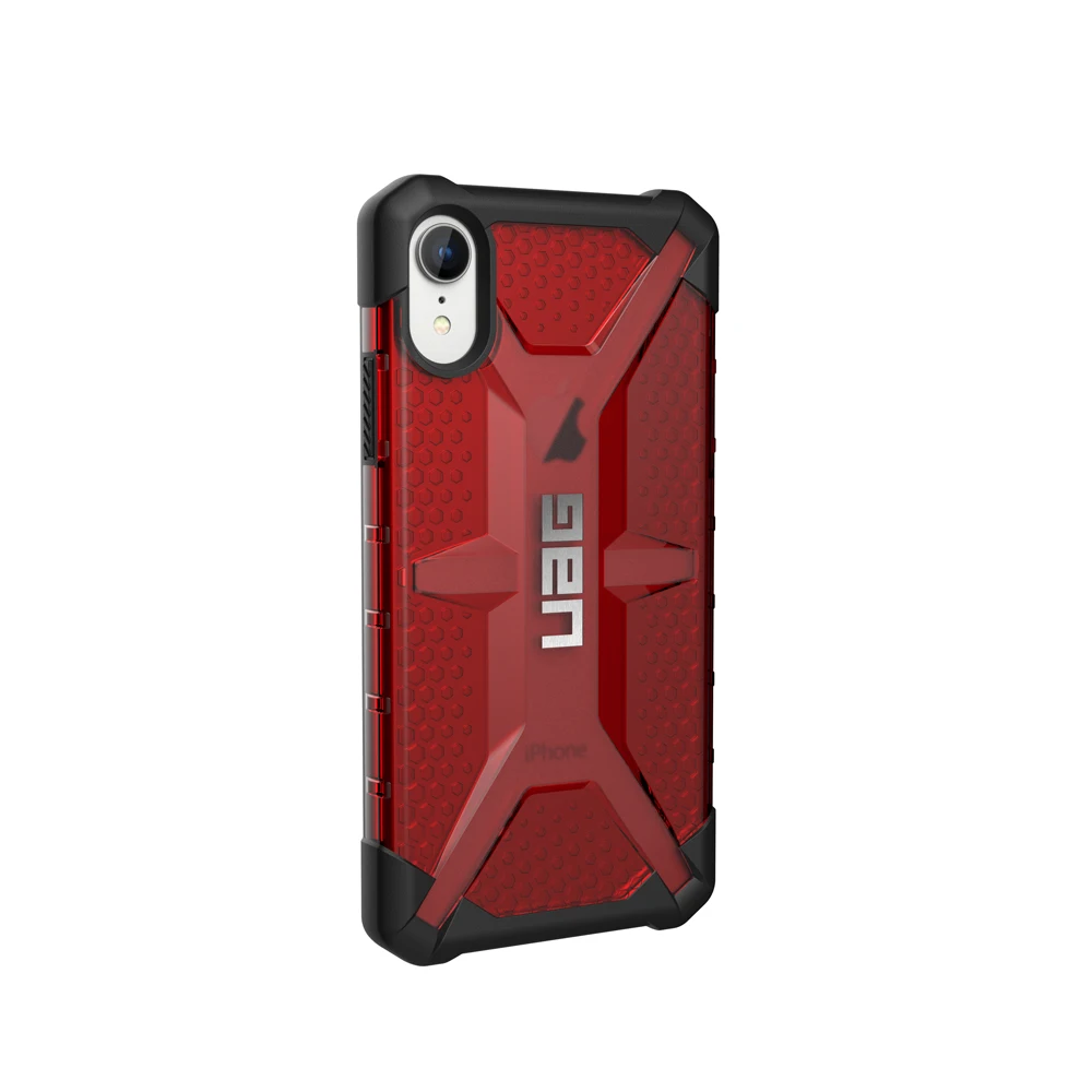 Case for iPhone XR UAG Plasma color red transparent protective shockproof cover shock resistant | Мобильные телефоны и