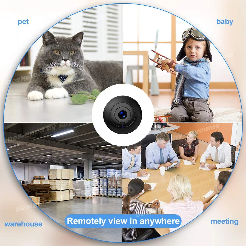 WI FI мини камера HD 1080P Инфракрасный Ночное видение для подводной съемки на глубине