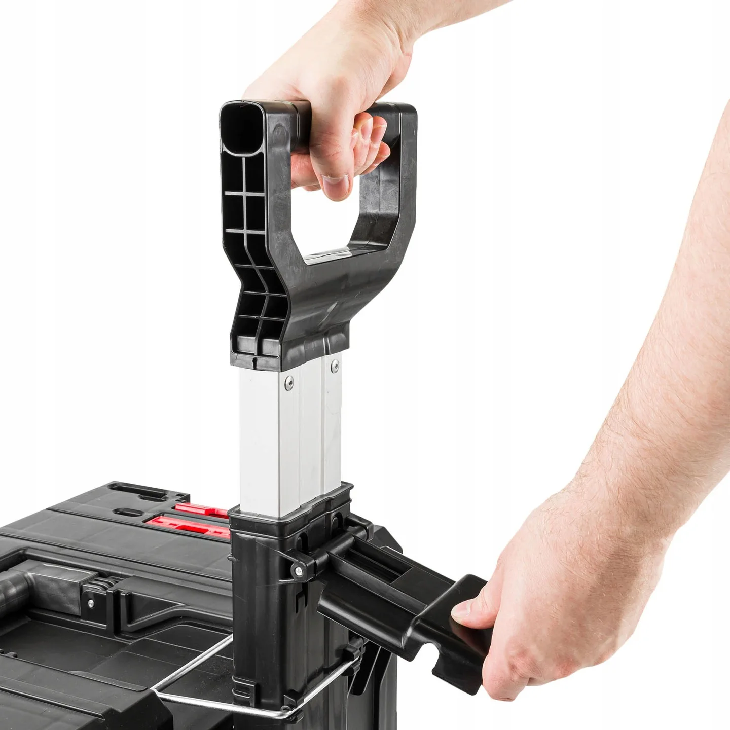 Ящик-тележка для инструментов Qbrick System ONE CART 600x460x765 мм на колесах (10501280) |