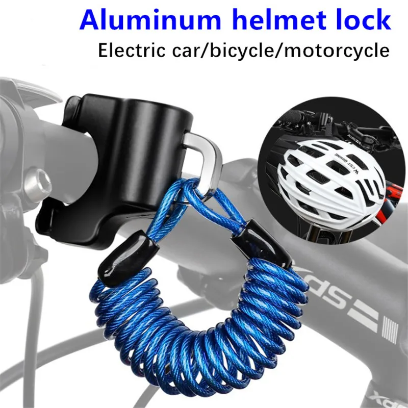 

Multifunctional Motorcycle Handlebar Helmet Lock Durable Security Portable Anti-Theft Key Lock Helmet Lock Motorcycle Supplies