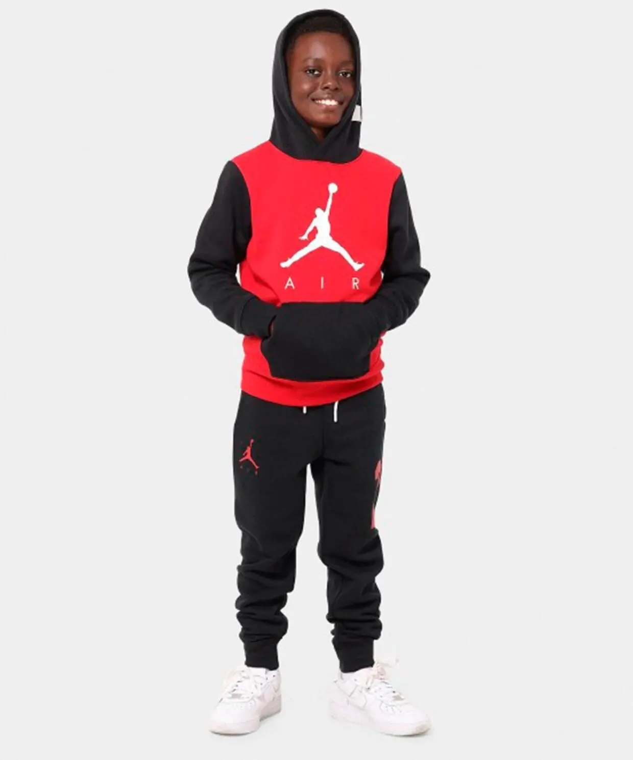 Оригинальный Jordan Jdb Jumpman Air Gfx Пуловер 2 - Детский свитшот 956048 _ 023 | Спорт и