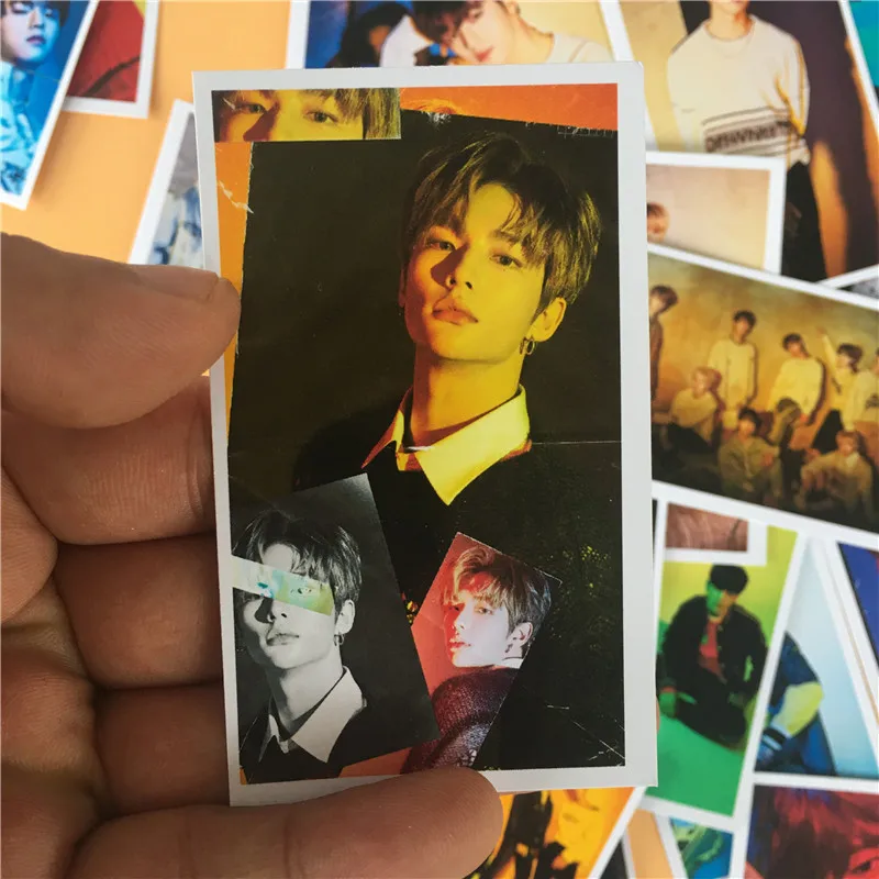 30 шт./компл. Kpop Stray Kids фото карта желтый Miroh желтая древесина альбом Lomo карта фотостудия StrayKids Straykids боковые эффекты Mixtape