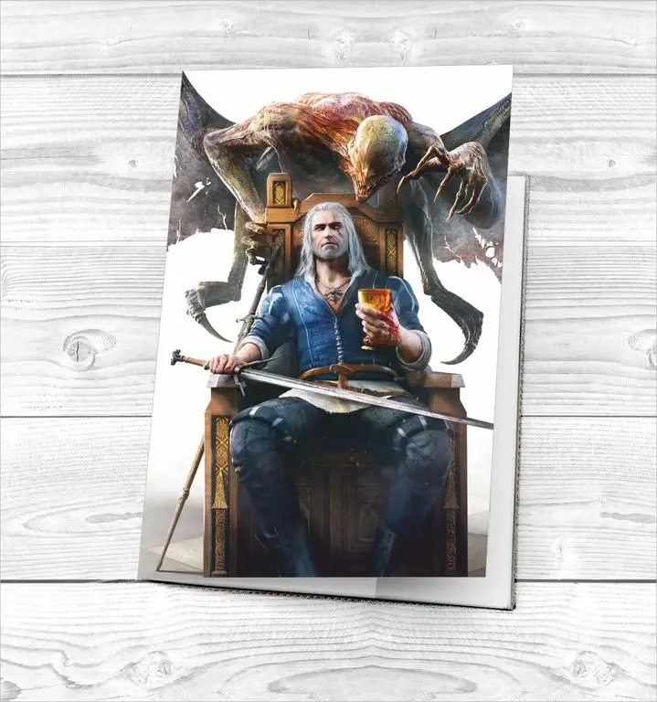 Обложка на Паспорт Witcher Ведьмак №3|Держатели для карт и пропусков| |