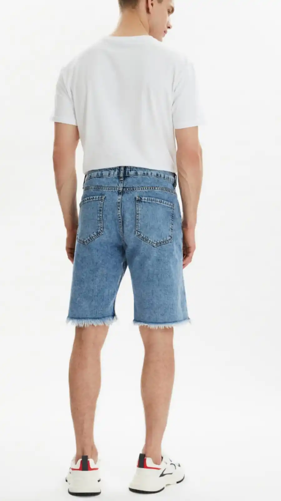 

Mavi Erkek Destroylu Regular Fit ort & Bermuda