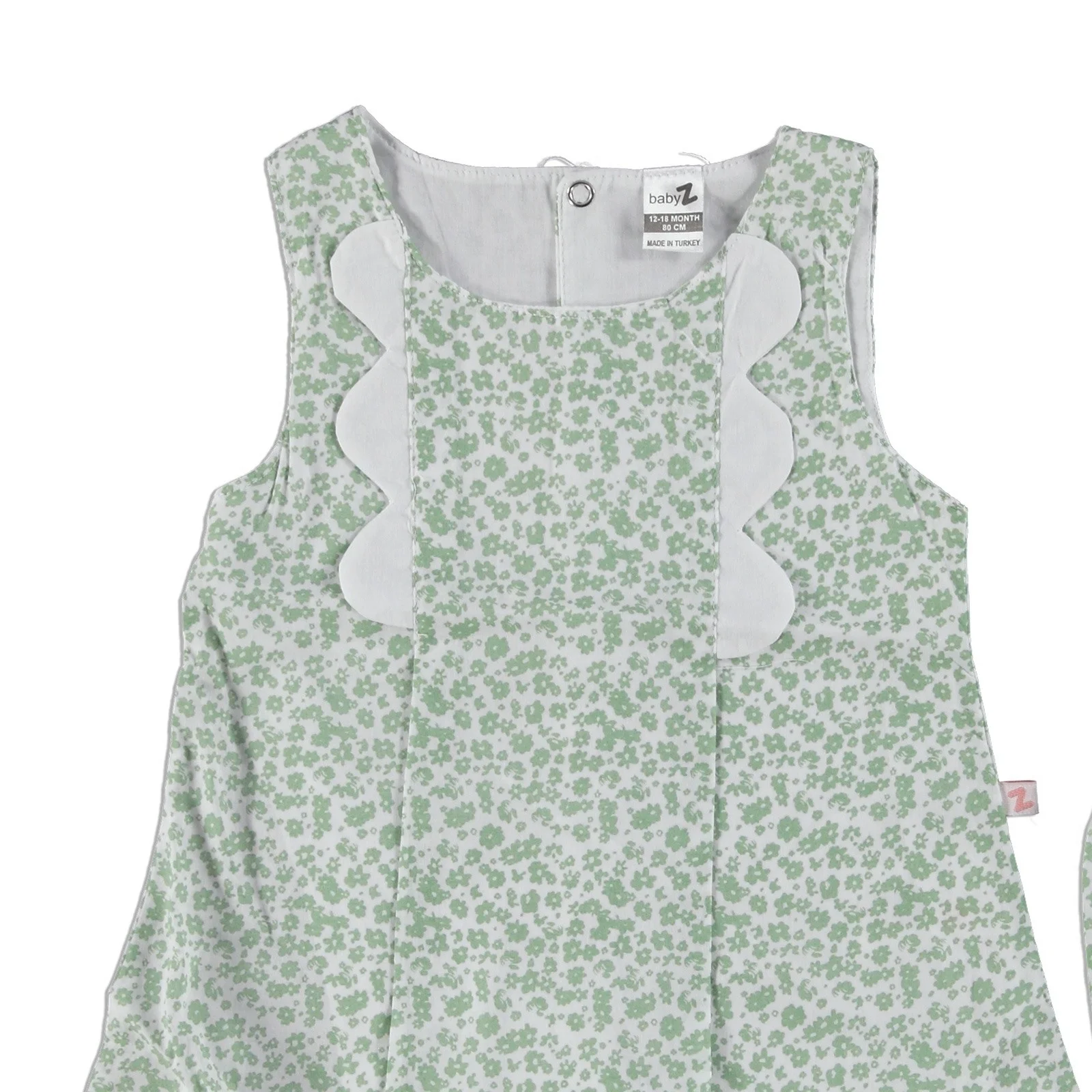 Ebebek BabyZ/весеннее платье с цветами для маленьких девочек; комплект с трусиками