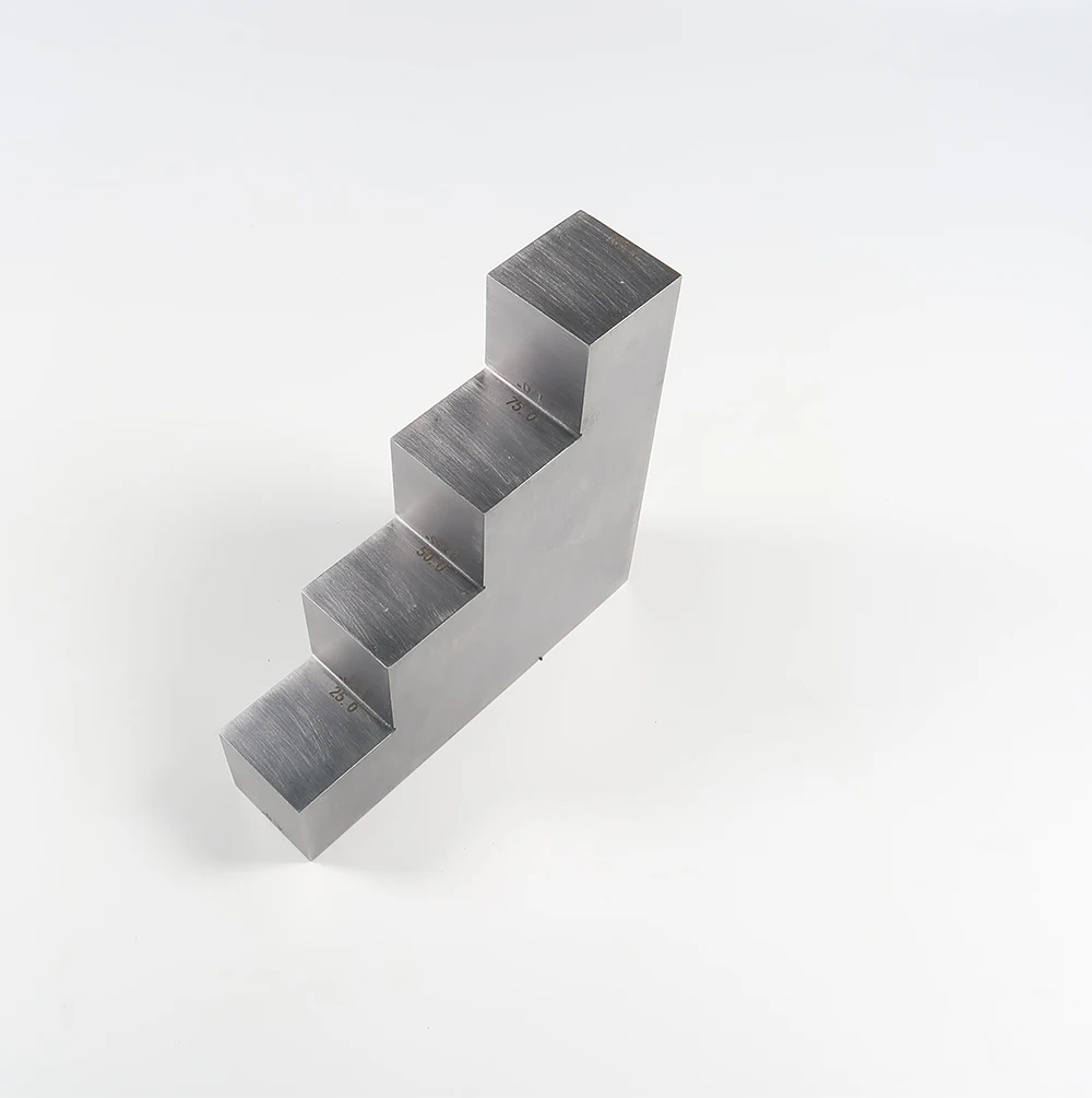 

TIPSY STEP NDT CALIBRATION BLOCK thickness 25 50 75 100mm ,4 step test block