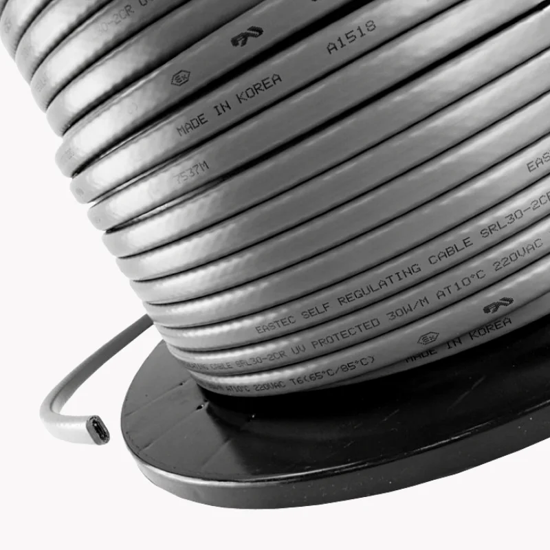 Греющий кабель EASTEC SRL 16 2 CR саморегулирующийся в оплетке для обогрева труб