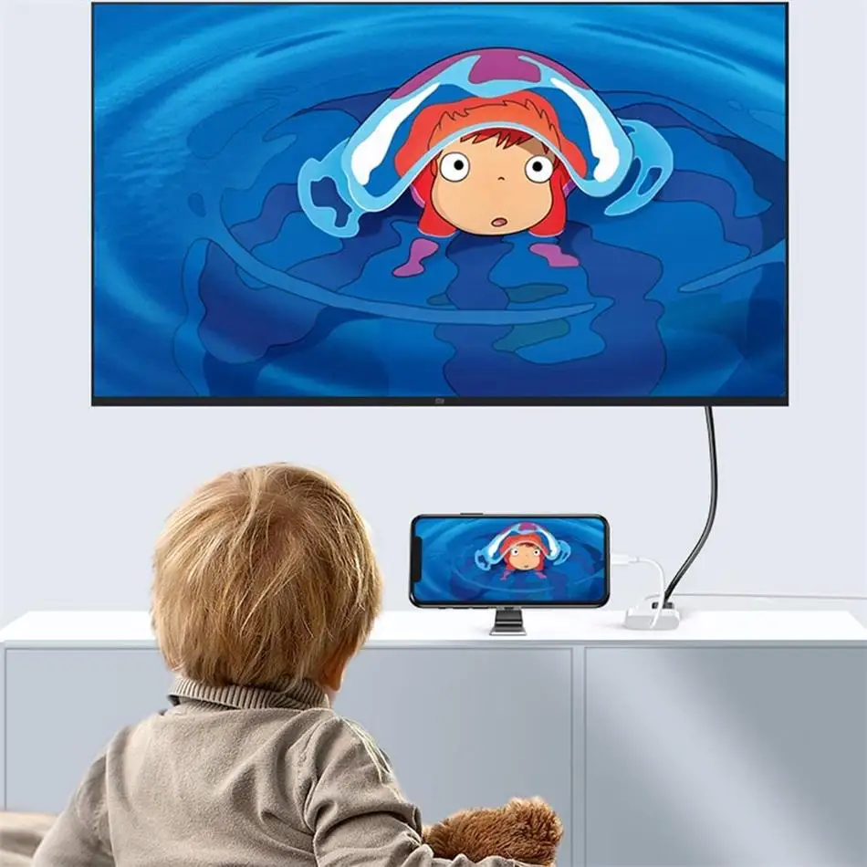Адаптер Lightning/Digital AV для Apple 1080P HDMI синхронизация экрана|Кабели мобильных