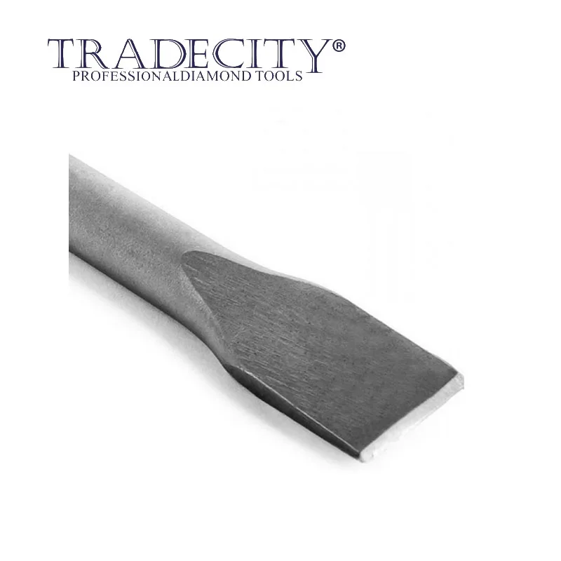 Плоский резец SDS Plus Pico SDS-plus Tradecity Электро-шпилькорезный бит Точечная канавка Долото для бойкового сверления бетона и кирпичной стены Дрели DIstar.