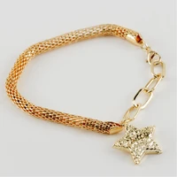 star figured chain bracelett for special occasions chain length is about 19 cm