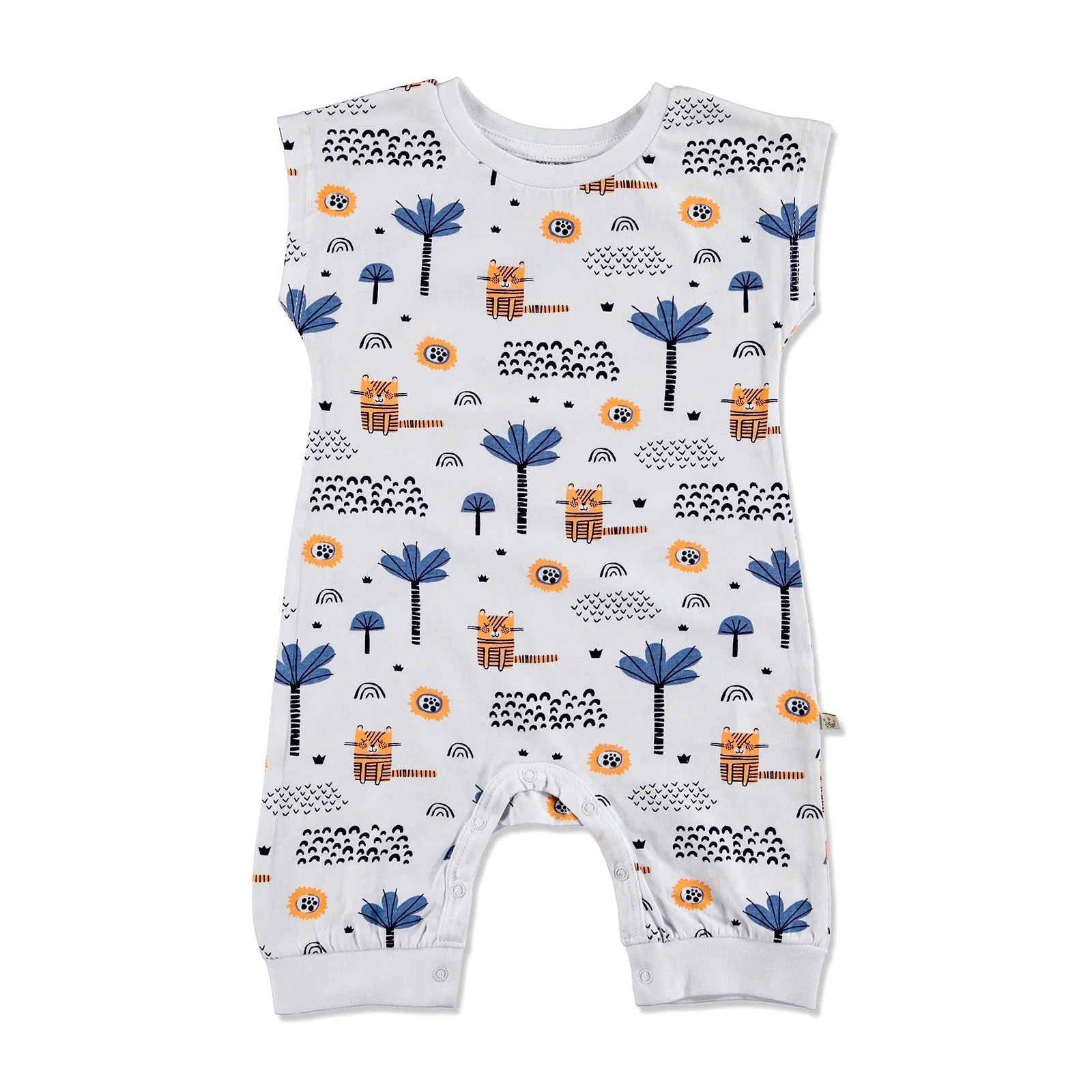 Ebebek/Летний комбинезон с короткими рукавами для мальчиков| |