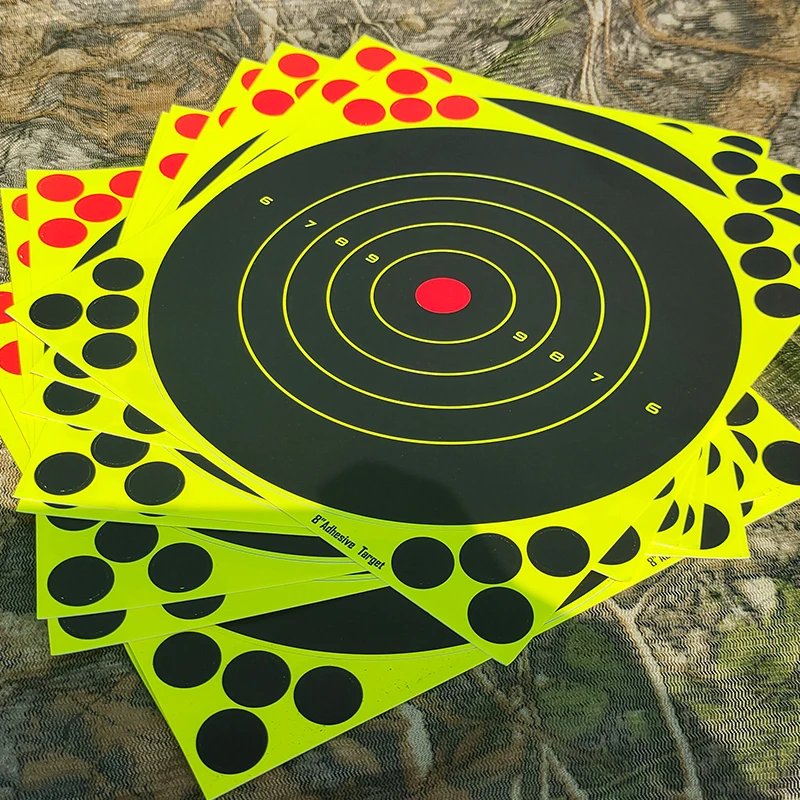 20 шт. наклейка в горошек для охотничьих мишеней винтовки пистолета круглые