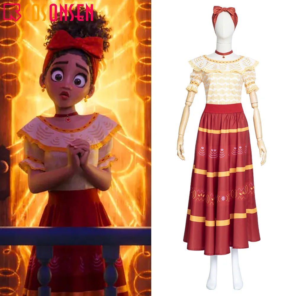 Карнавальный костюм на Хэллоуин эньканто Долорес мадугал косплейонсен