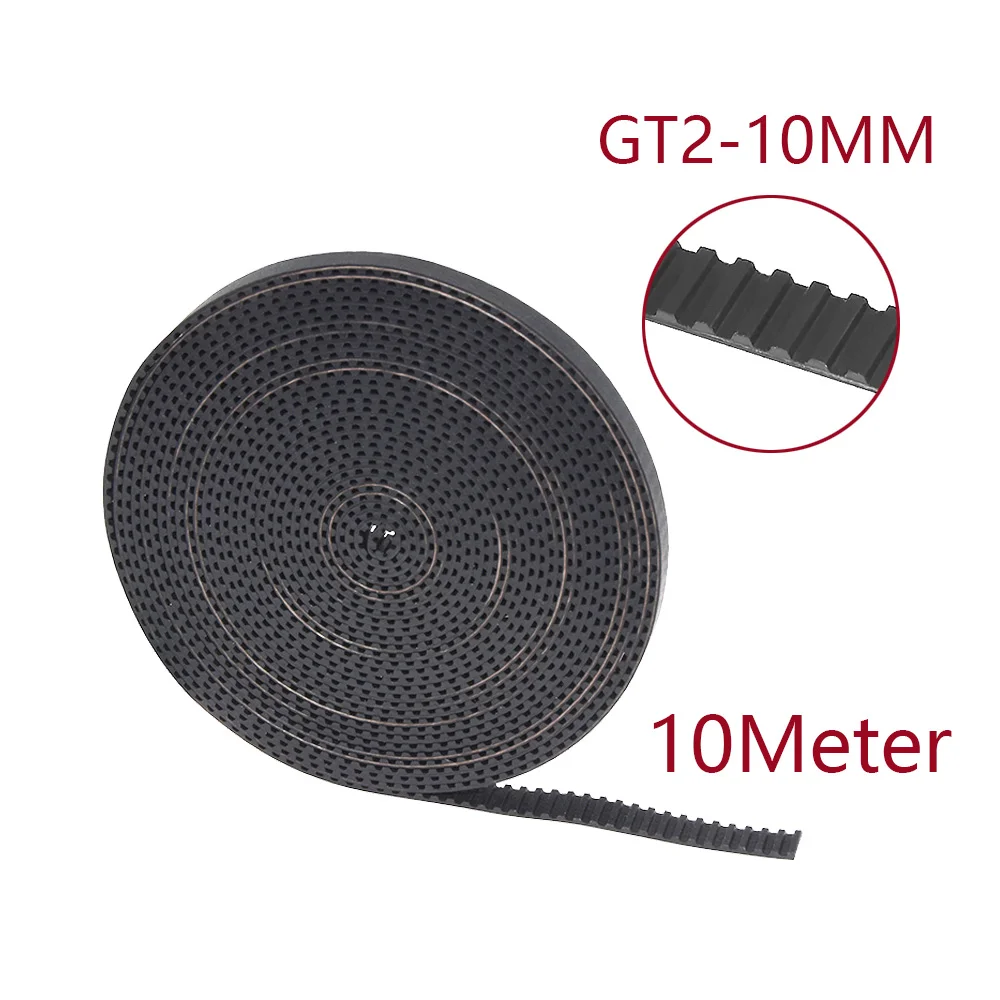 10 м GT2 10mm открытый ремень ГРМ Ширина мм для ЧПУ ременный шкив Мендель росток 3D