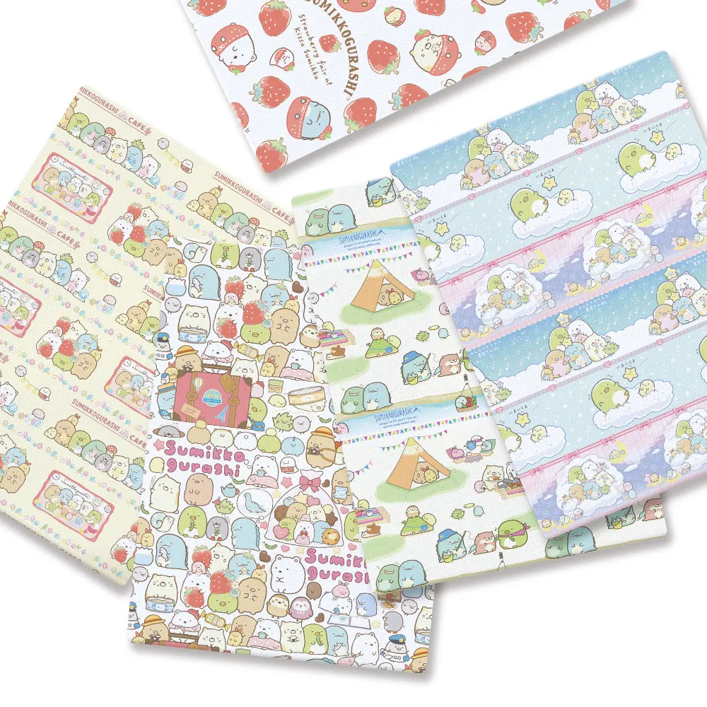 

Cartoon Hot DIY handmade sewing patchwork quilting baby dress home sheet 140cm printed fabric sewing kids fabric