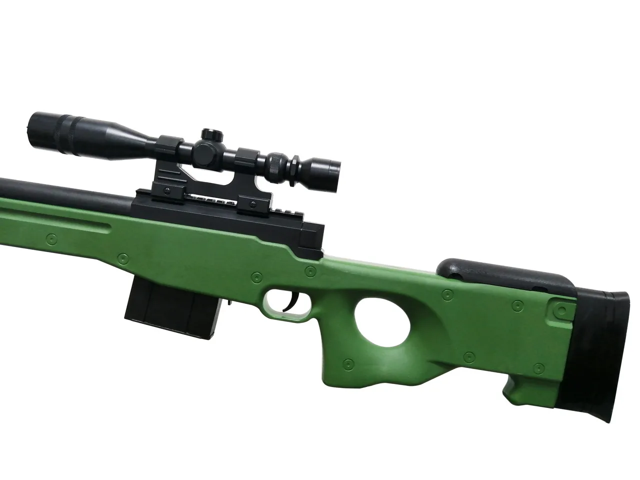 Винтовка AWM (авп) с глушителем детская пластиковая игрушка большая - купить по