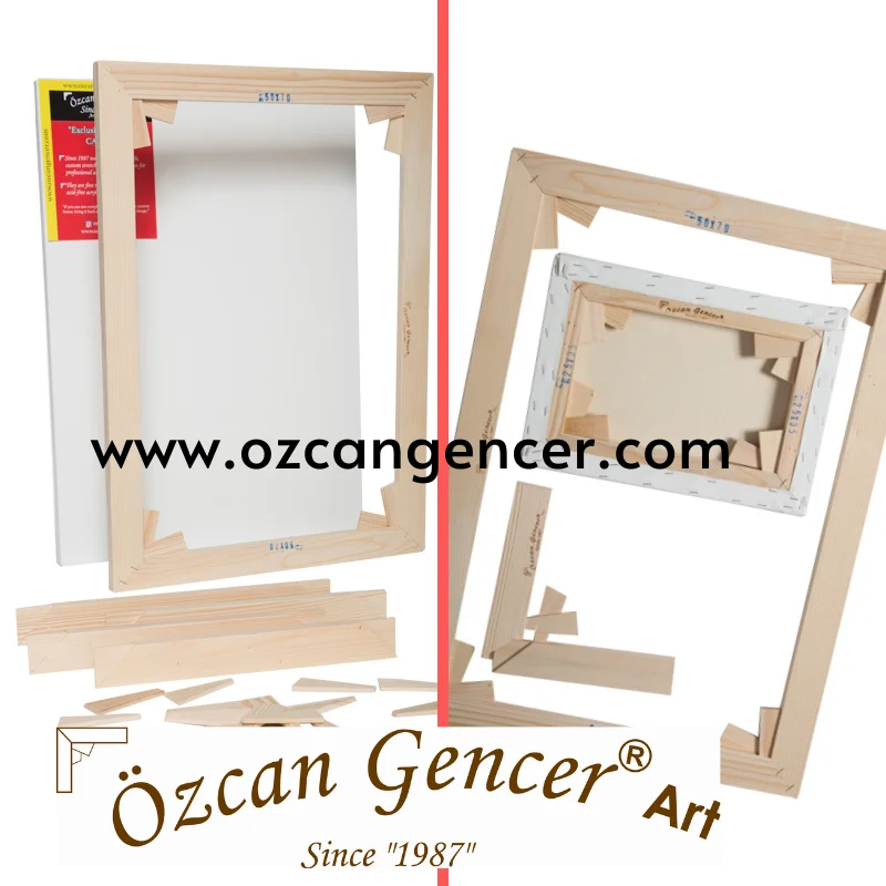 Лучшая хлопковая деревянная рамка для холста масляная краска профессионального