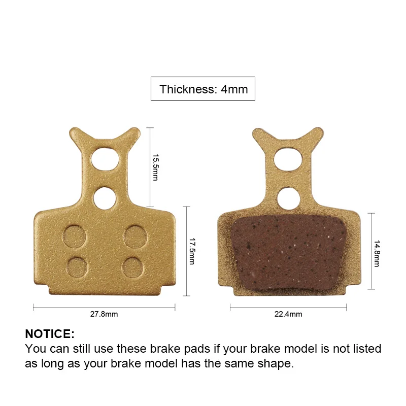 Велосипедные тормозные колодки BIKEIN 2 пары для Formula The One R1 R1R RO RX T1 Mega FR C1 CR3 запчасти