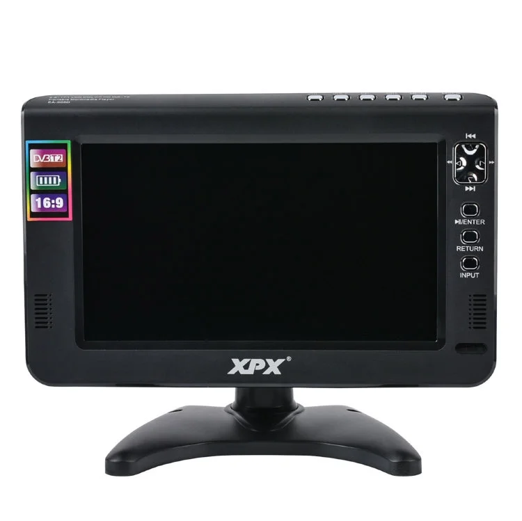 Телевизор XPX EA-908D DVB-T/DVB-T2 TFT светодиодный HD ТВ Поддержка TF карта USB | Электроника