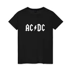 Женская футболка хлопок ACDC