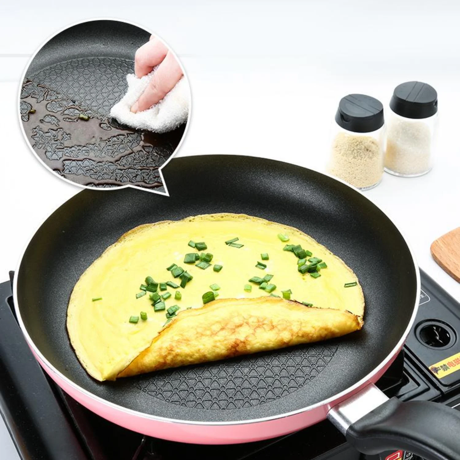 Антипригарная сковорода COOKER KING для сковороды яиц подходит всех печей