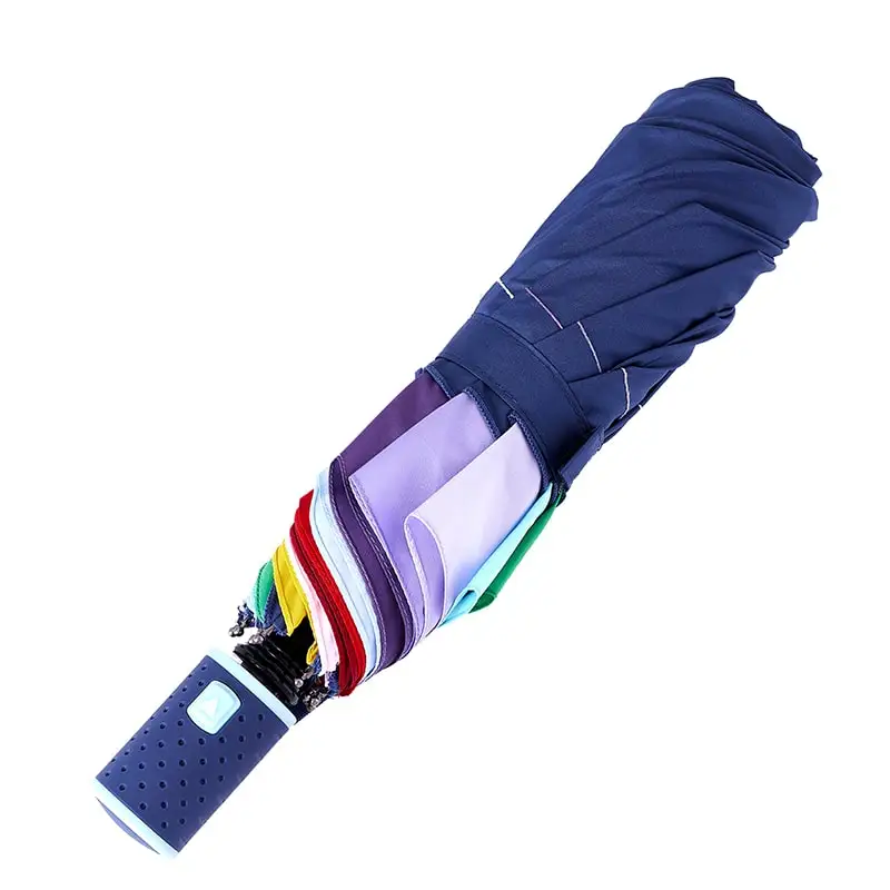 Зонт женский полуавтоматический прочный водонепроницаемый компактный лёгкий