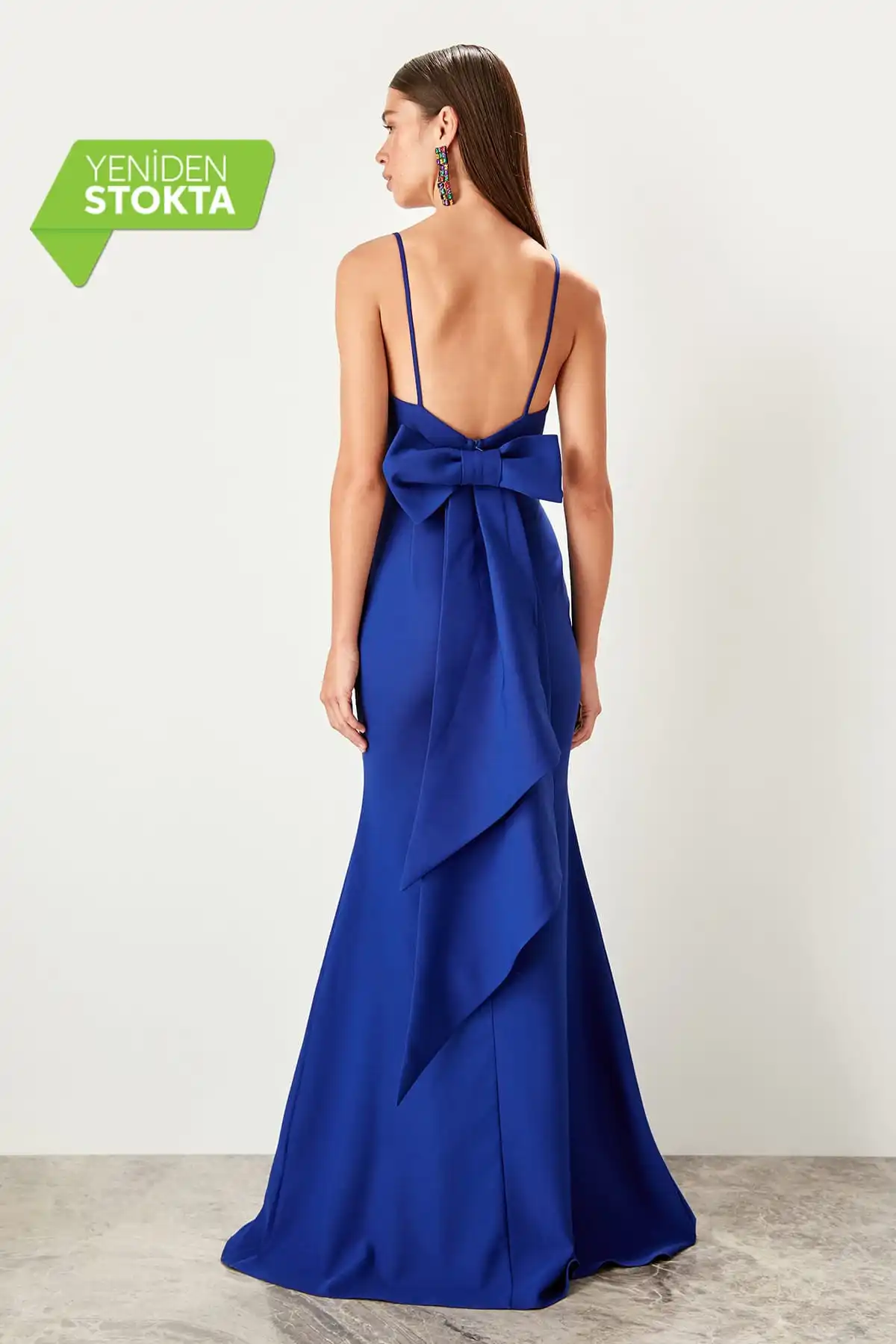 Trendyol вечернее платье с бантом TPRSS19BB0363|Вечерние платья| |