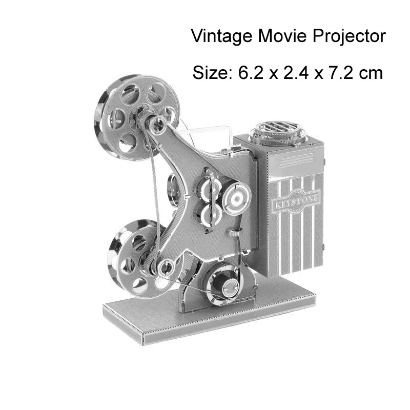 

3D Metal Puzzle Piano Jazz Drum Musical instrument Collection Toy DIY Laser Cutting Assembly Kit Child Adult Birthday Gift