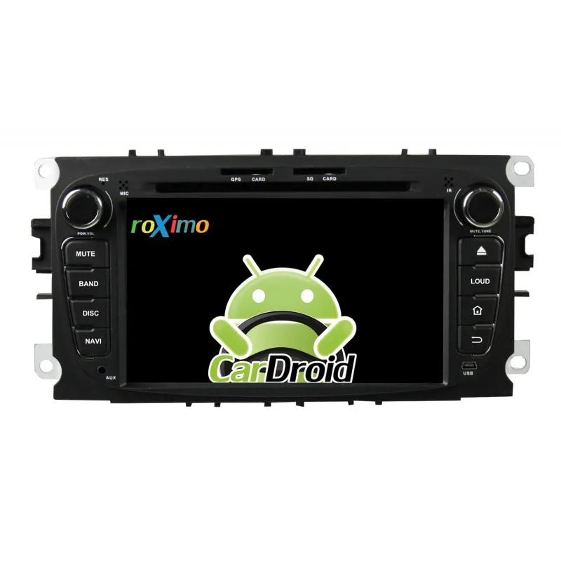 Штатная магнитола Roximo CarDroid RD-1702B для Ford Focus 2 Mondeo (Android 8.0) черный | Автомобили и