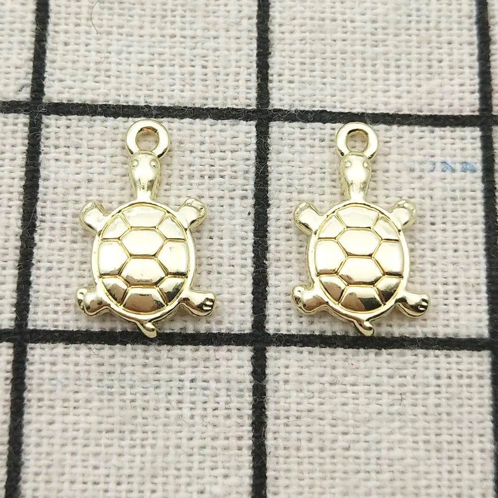 

10 шт. 11x18 мм, Очаровательная черепаха для изготовления ювелирных изделий, модные серьги, подвески, браслет, ожерелье, подвески, фурнитура «сд...